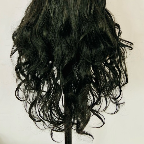 No Further Discount ☺️ Long Black “Put On & Go” Synthetic Wig for Daily Wear… - Picture 10 of 10